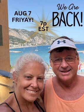 ‼️WE ARE BACK FROM FRANCE! JOIN US FOR $8 STARTS TONIGHT! 7P EST‼️